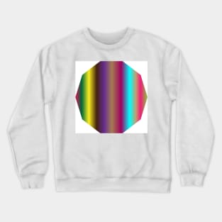 Ten Sides Polygon Crewneck Sweatshirt